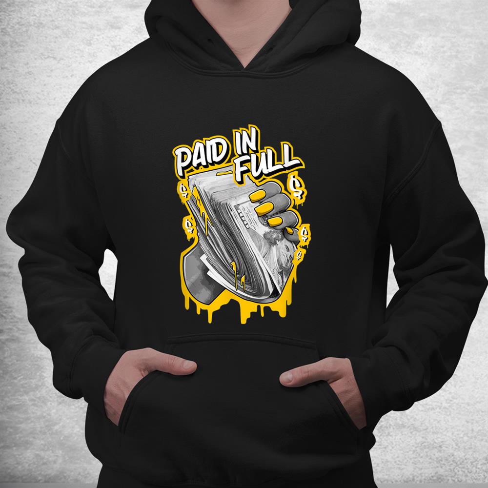 1 High Og Pollen Sneaker Match Tees Paid In Full Halloween Shirt 1 High Og Pollen Sneaker Match Tees Paid In Full Halloween Shirt