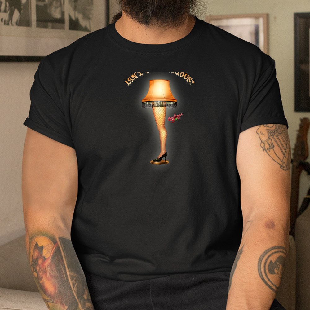 A Christmas Story Glorious Leg Lamp Shirt A Christmas Story Glorious Leg Lamp Shirt