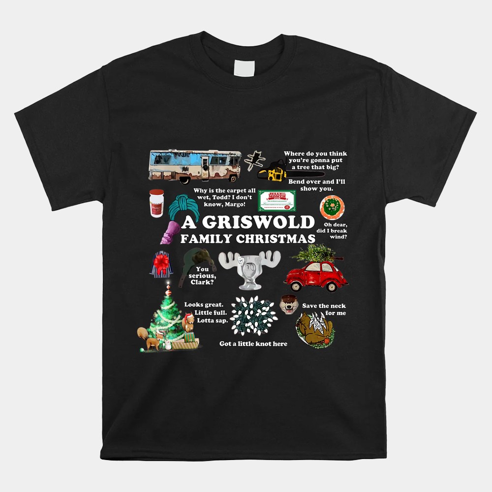 A Griswold Family Christmas Pajamas Holiday Xmas Shirt A Griswold Family Christmas Pajamas Holiday Xmas Shirt