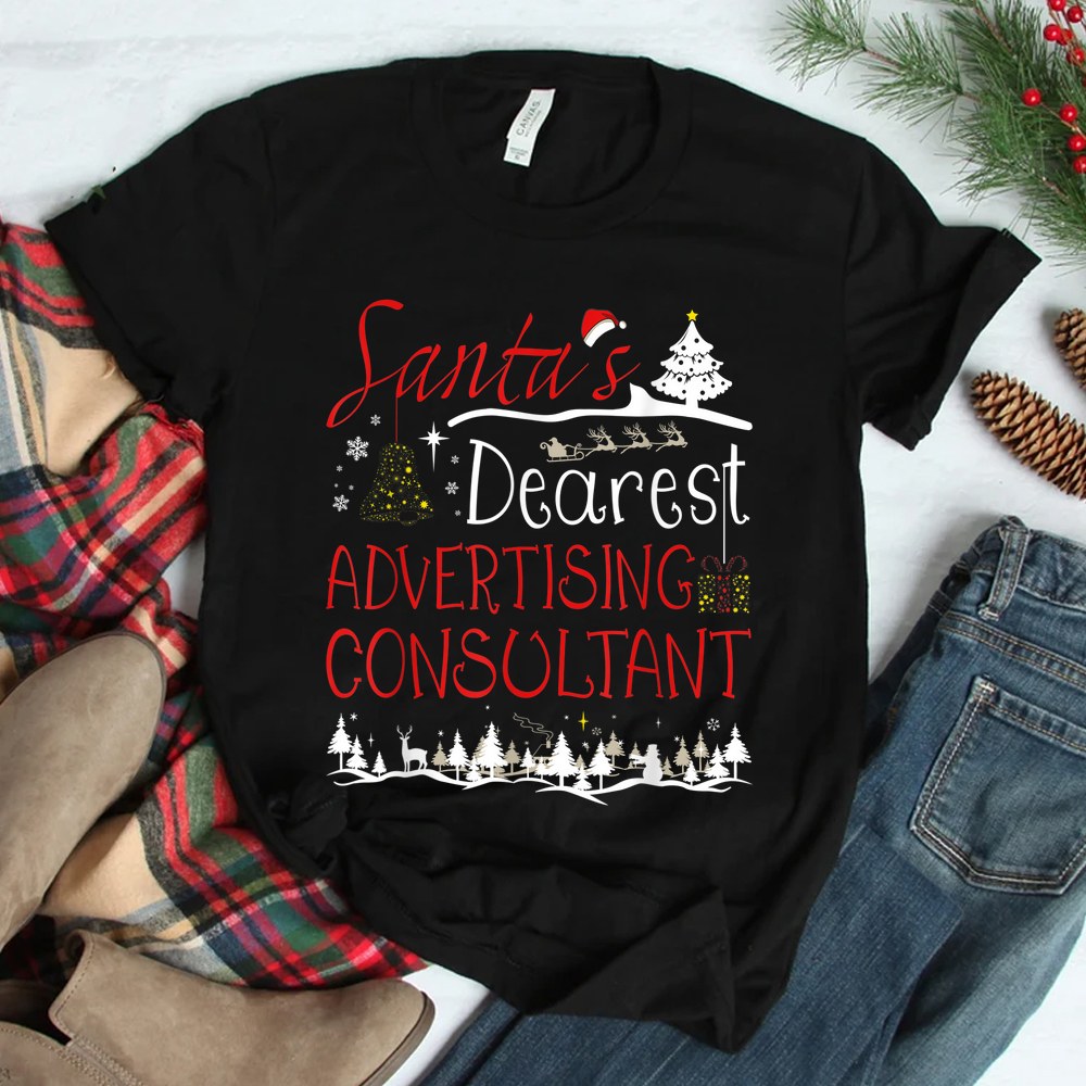 Advertising Consultant Xmas Job Christmas Shirt Advertising Consultant Xmas Job Christmas Shirt