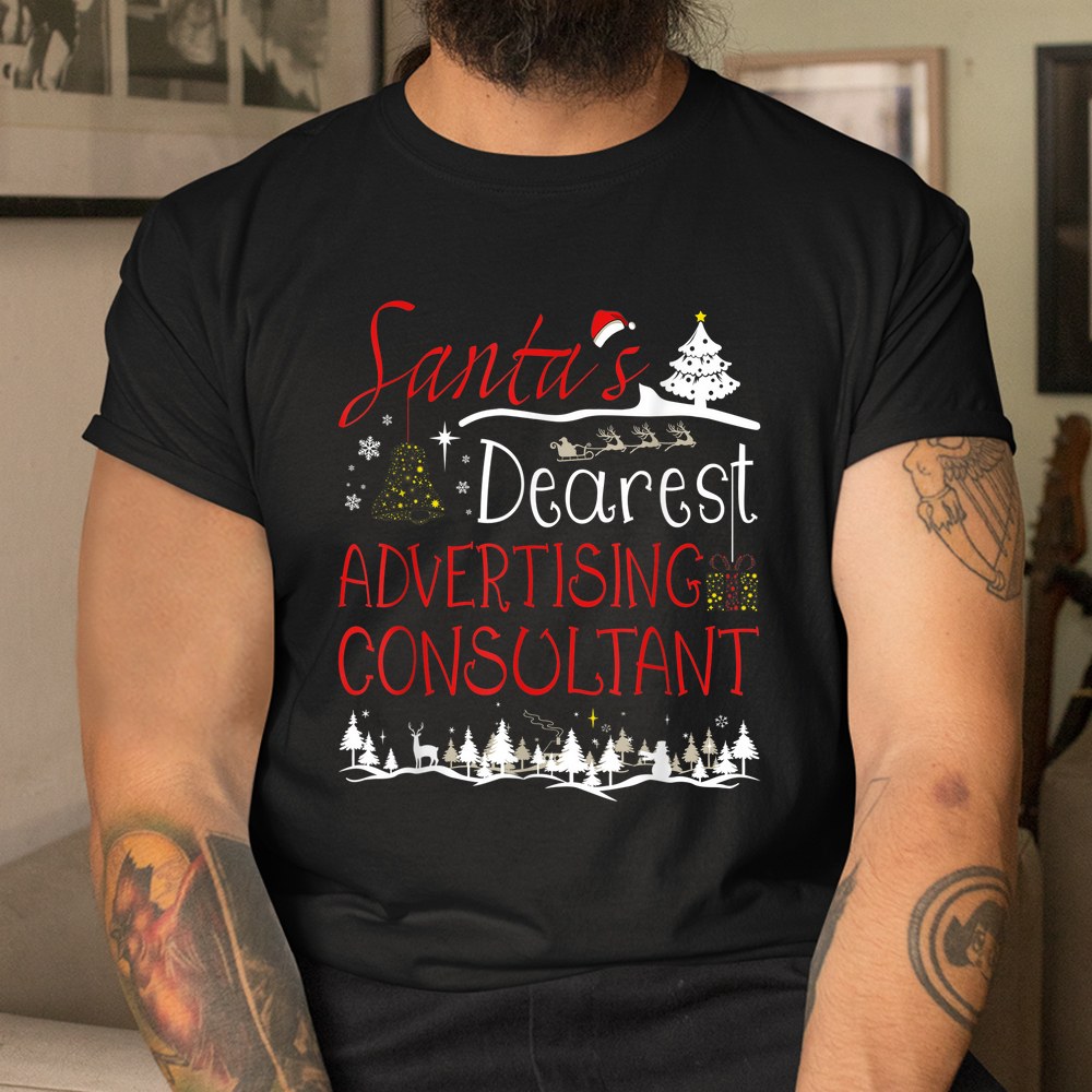 Advertising Consultant Xmas Job Christmas Shirt Advertising Consultant Xmas Job Christmas Shirt