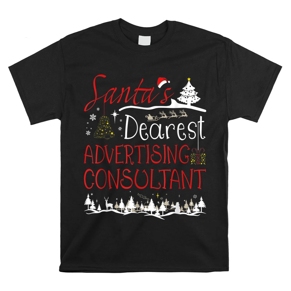 Advertising Consultant Xmas Job Christmas Shirt Advertising Consultant Xmas Job Christmas Shirt
