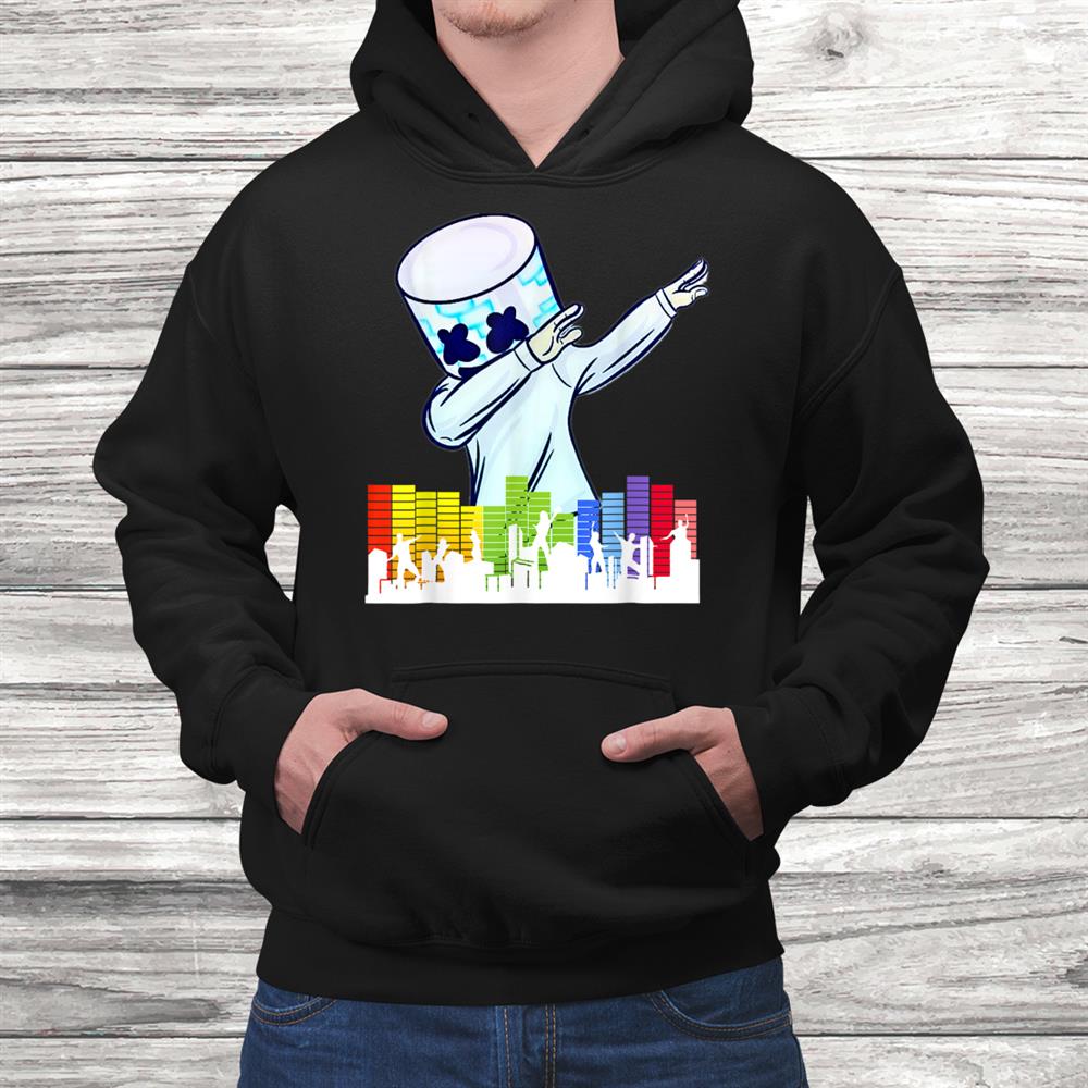 All I Want For Christmas Is Marshmallows Dancing Dj Music Shirt All I Want For Christmas Is Marshmallows Dancing Dj Music Shirt