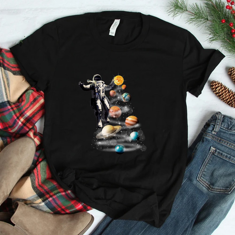 Astronauts Christmas Tree Christmas Shirt Astronauts Christmas Tree Christmas Shirt