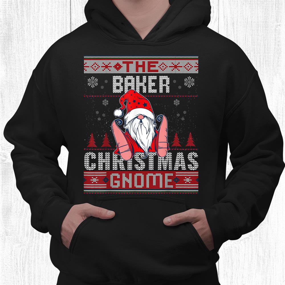 Baker Christmas Gnome Matching Family Ugly Shirt Baker Christmas Gnome Matching Family Ugly Shirt