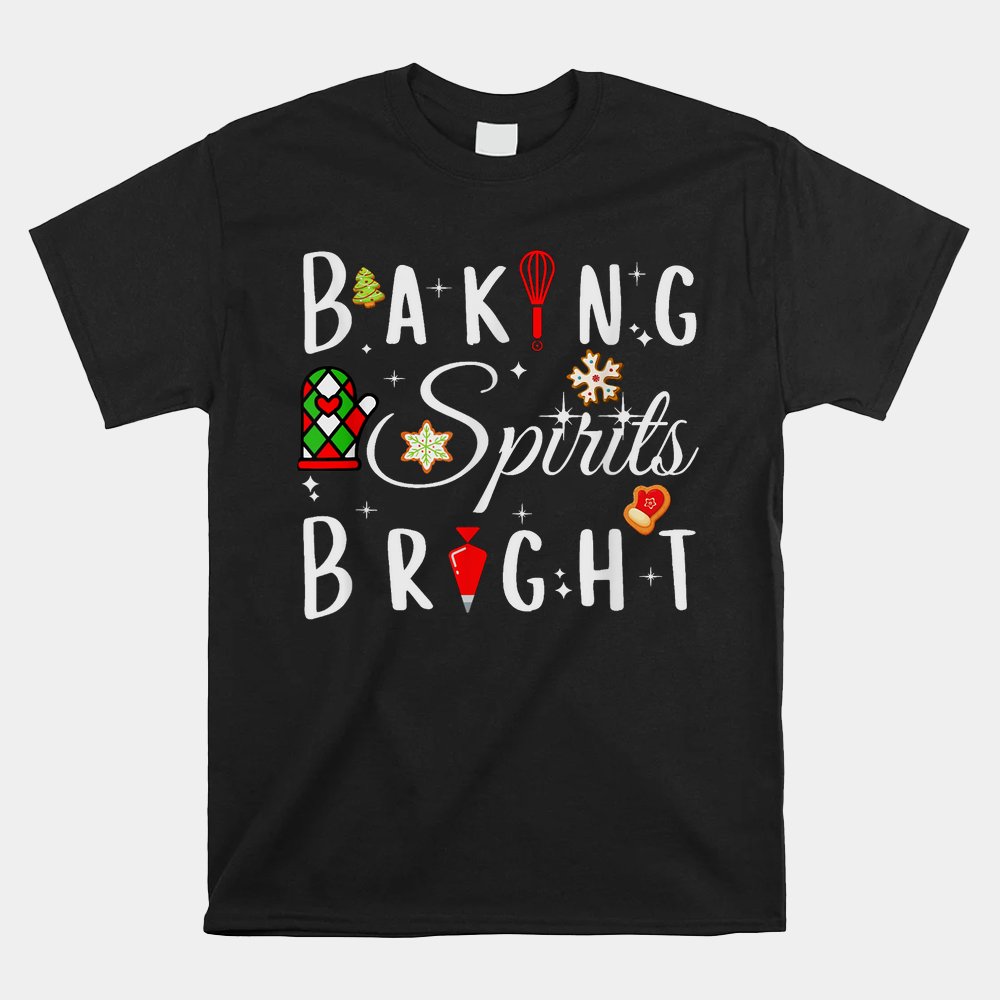 Baking Spirit Bright Donut Christmas Tree Xmas Cookie Shirt Baking Spirit Bright Donut Christmas Tree Xmas Cookie Shirt