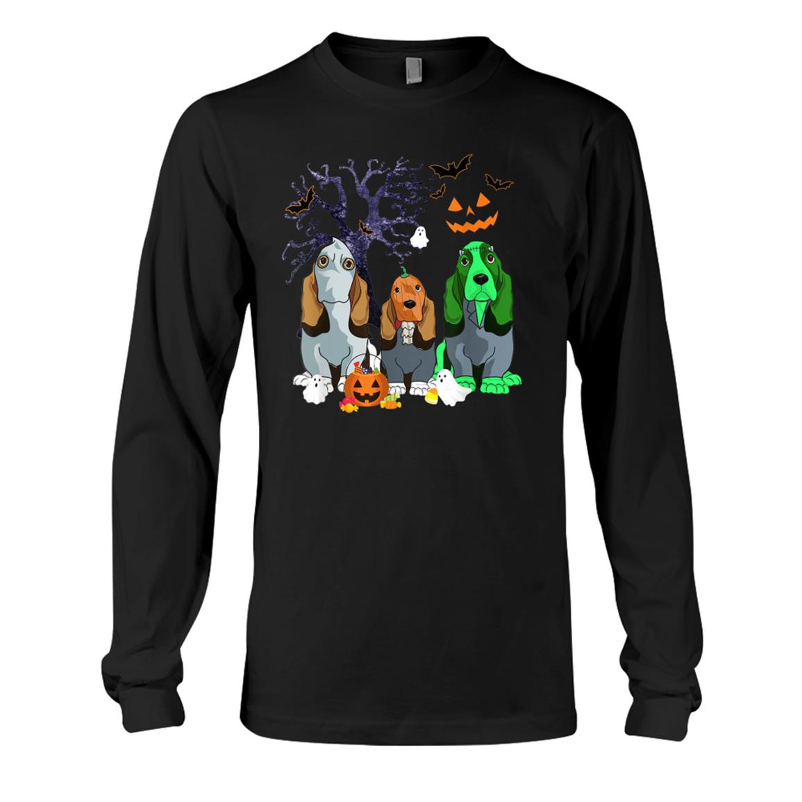 Basset Hound Funny Halloween Shirt Basset Hound Funny Halloween Shirt