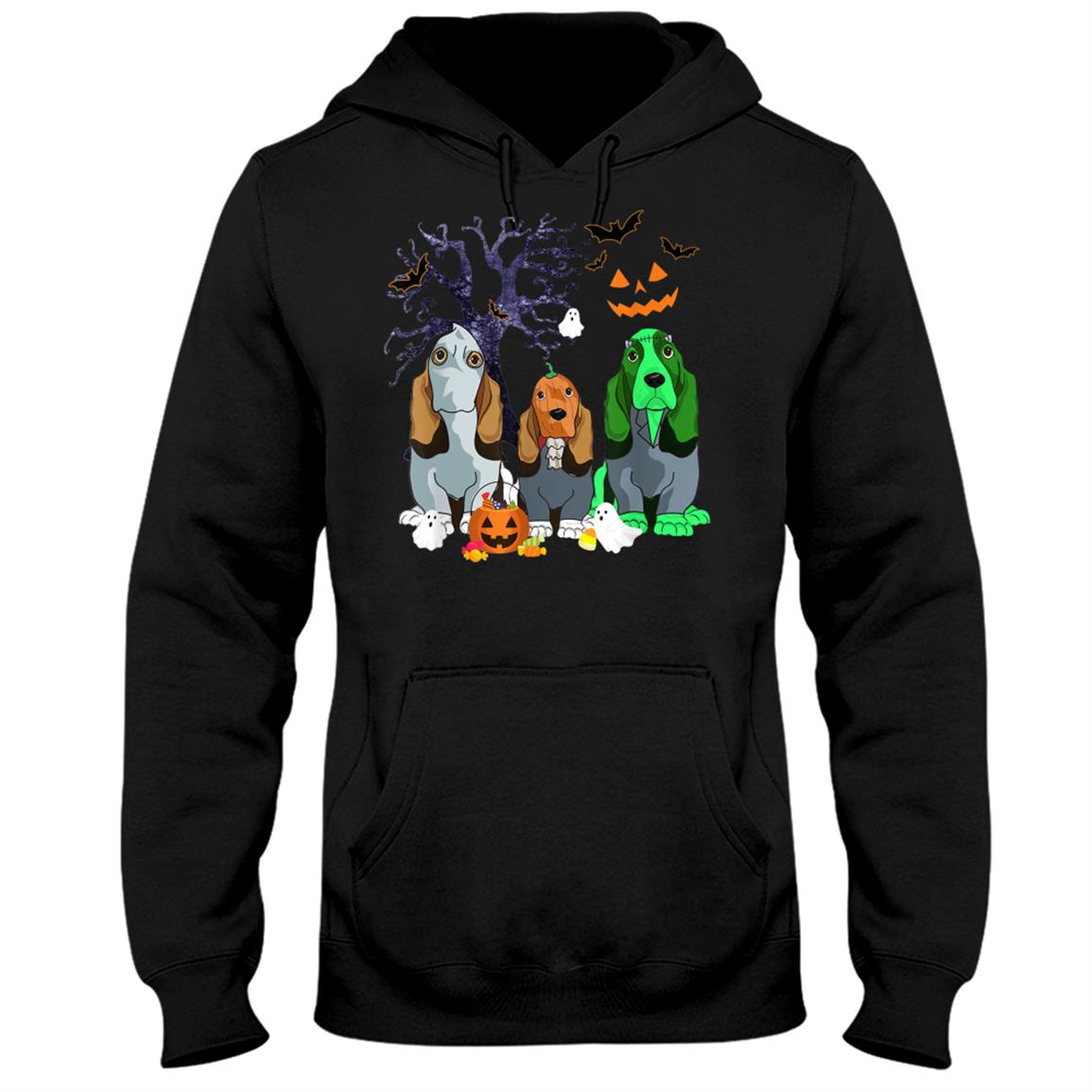 Basset Hound Funny Halloween Shirt Basset Hound Funny Halloween Shirt