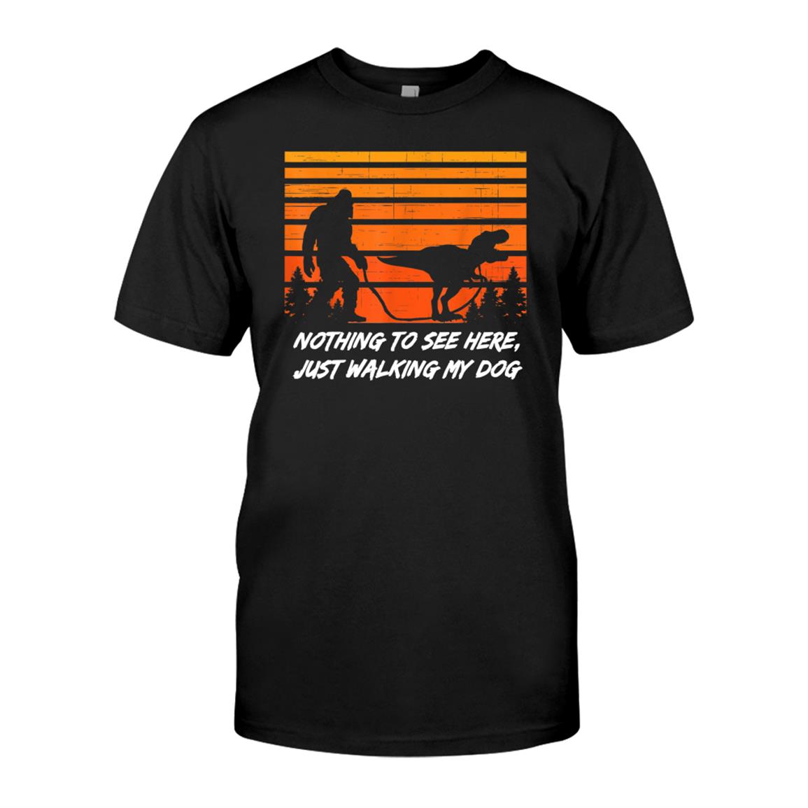 Bigfoot Retro Dinosaur Halloween Shirt Bigfoot Retro Dinosaur Halloween Shirt