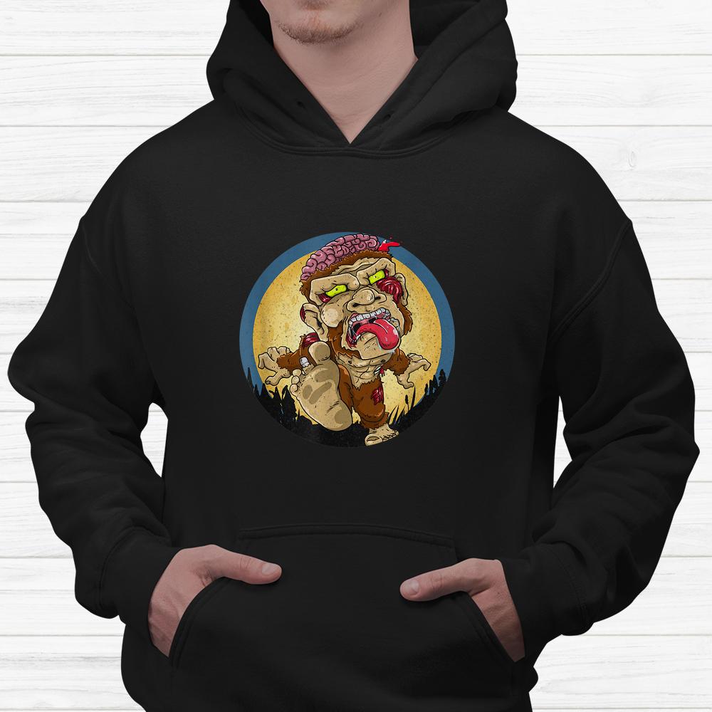 Bigfoot Sasquatch Zombie Ape Halloween Shirt Bigfoot Sasquatch Zombie Ape Halloween Shirt