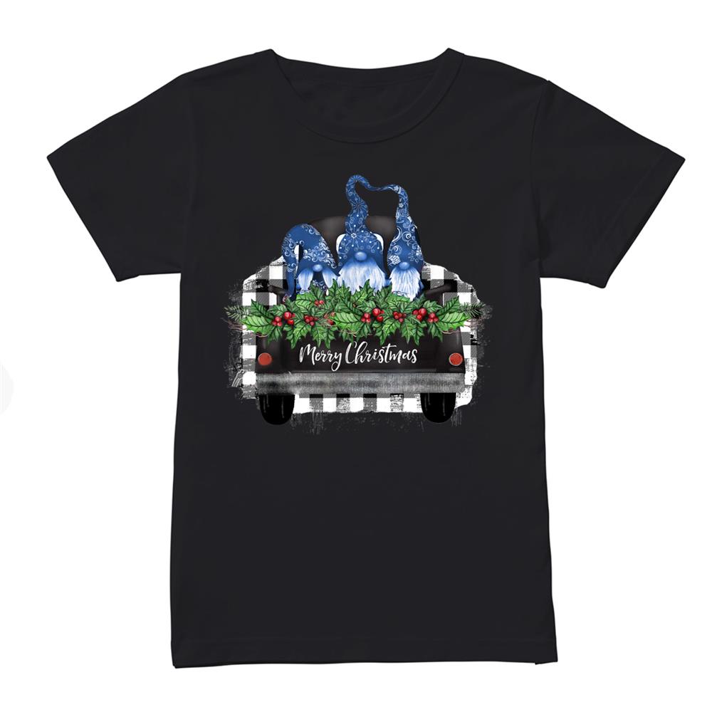 Blue Gnomes Buffalo Plaid Truck Shirt Christmas Winter Shirt Blue Gnomes Buffalo Plaid Truck Shirt Christmas Winter Shirt