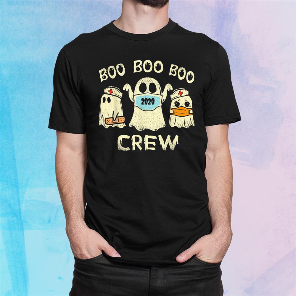 Boo Boo Boo Crew Funny Nurse Halloween Ghost Cute Shirt Boo Boo Boo Crew Funny Nurse Halloween Ghost Cute Shirt