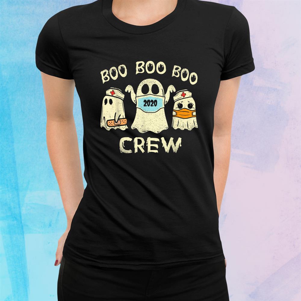 Boo Boo Boo Crew Funny Nurse Halloween Ghost Cute Shirt Boo Boo Boo Crew Funny Nurse Halloween Ghost Cute Shirt