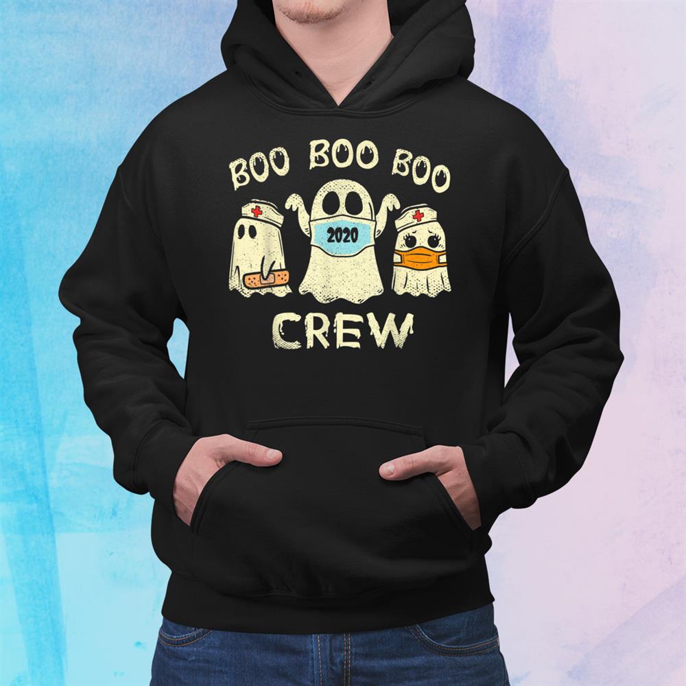 Boo Boo Boo Crew Funny Nurse Halloween Ghost Cute Shirt Boo Boo Boo Crew Funny Nurse Halloween Ghost Cute Shirt
