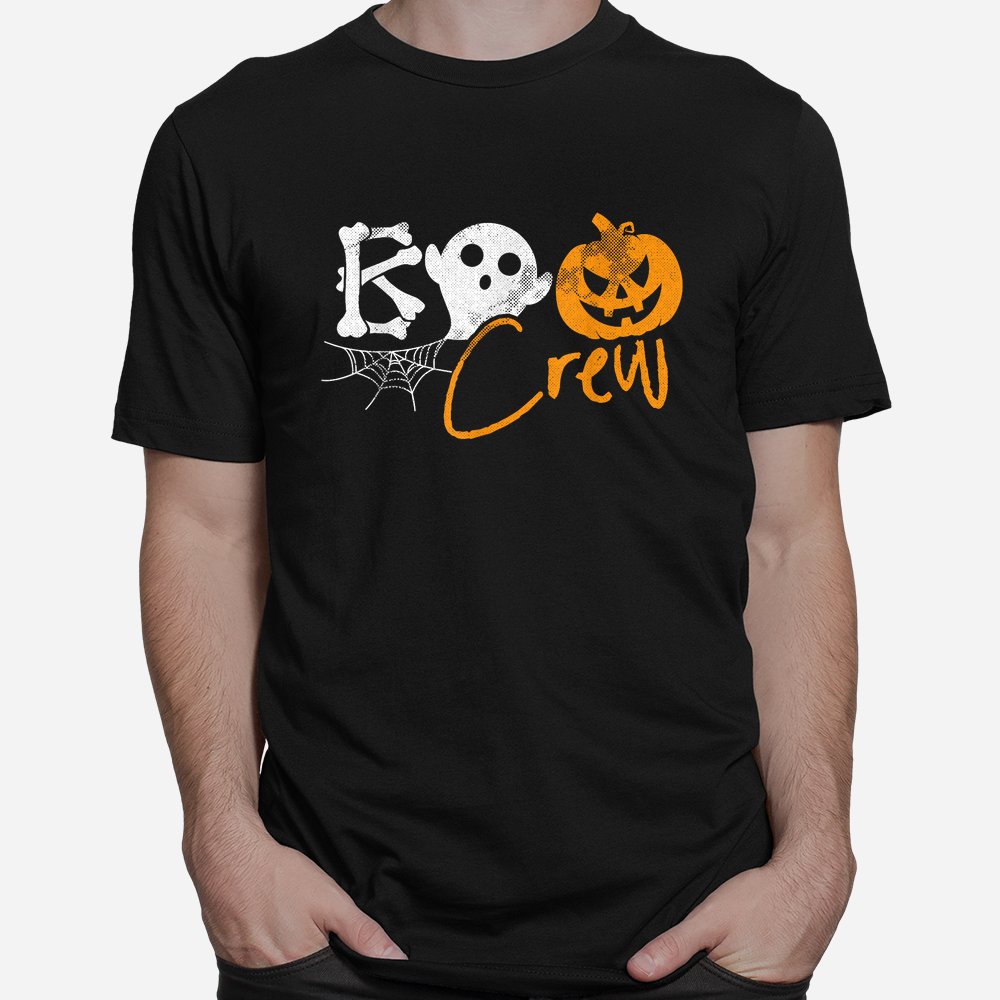 Boo Crew Lazy Halloween Ghost Pumpkin Bones Shirt Boo Crew Lazy Halloween Ghost Pumpkin Bones Shirt