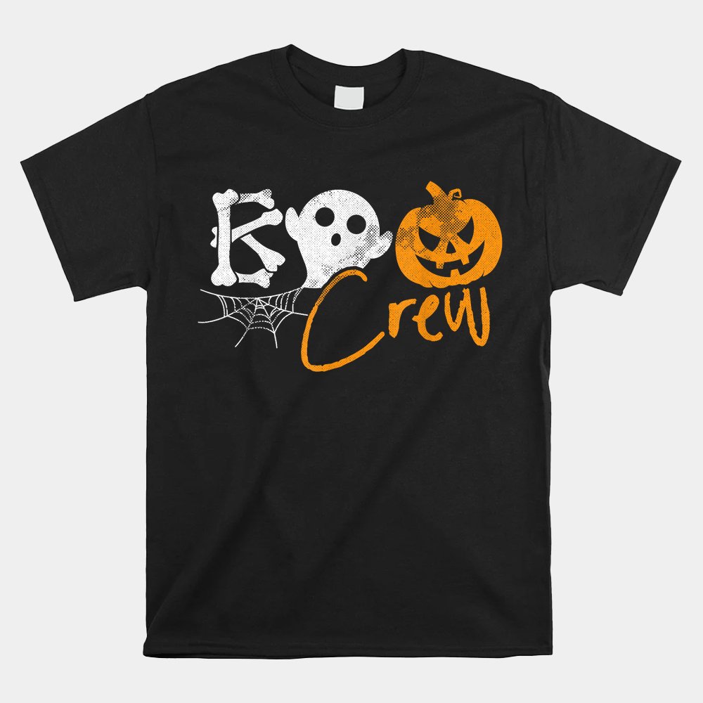 Boo Crew Lazy Halloween Ghost Pumpkin Bones Shirt Boo Crew Lazy Halloween Ghost Pumpkin Bones Shirt