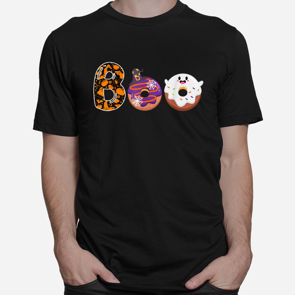 Boo Donuts Ghost Funny Halloween Donut Shirt 10 boo donuts ghost funny halloween donut shirt 1 1