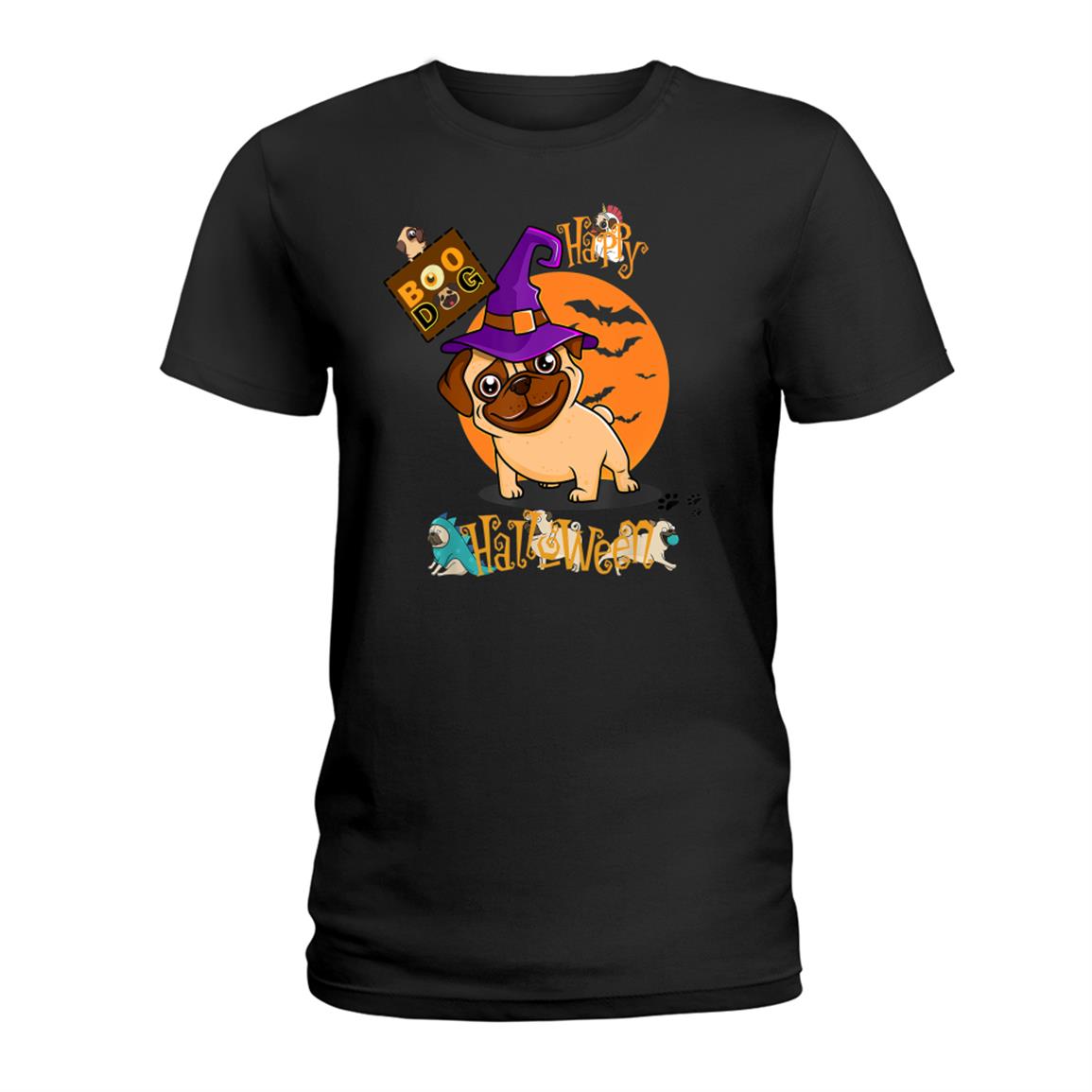Boodog Happy Halloween Shirt Boodog Happy Halloween Shirt