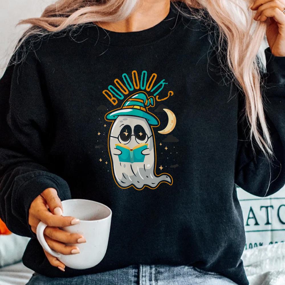 Book Lover Halloween Boo Spooky Paranormal Shirt Book Lover Halloween Boo Spooky Paranormal Shirt