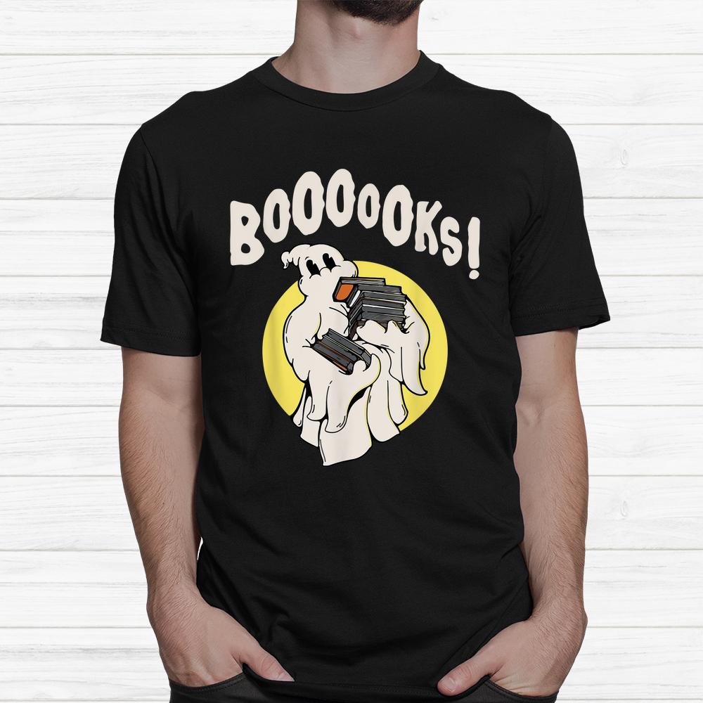 Bookworm Cute Ghost Halloween Boooooks Shirt Bookworm Cute Ghost Halloween Boooooks Shirt