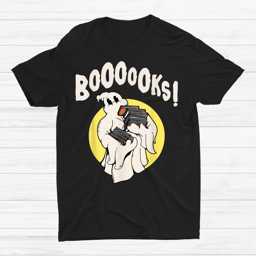 Bookworm Cute Ghost Halloween Boooooks Shirt Bookworm Cute Ghost Halloween Boooooks Shirt