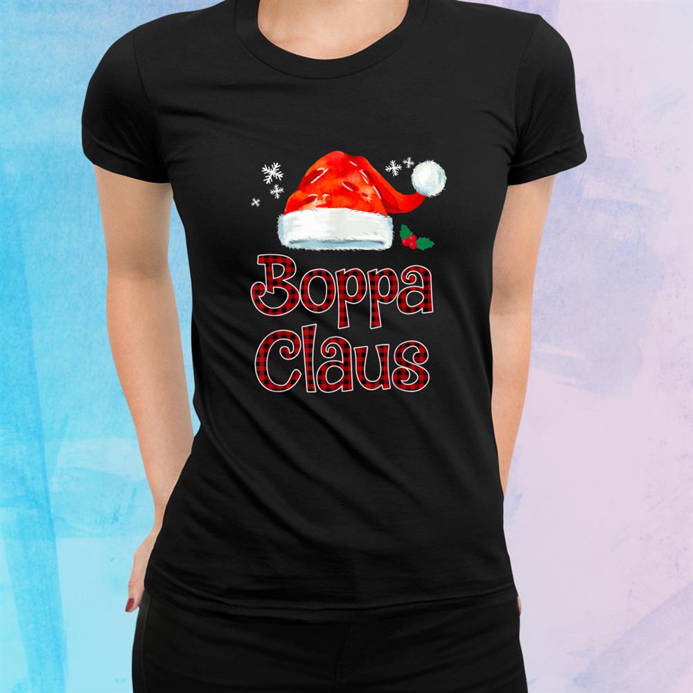 Boppa Claus Tee Christmas Pajama Family Matching Xmas Shirt Boppa Claus Tee Christmas Pajama Family Matching Xmas Shirt