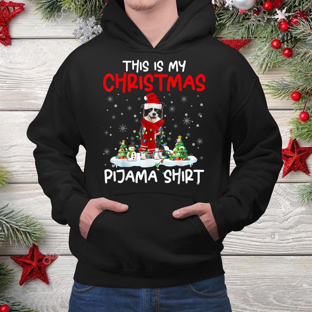 Border Collie Christmas Funny Dog Lovers Xmas Shirt Border Collie Christmas Funny Dog Lovers Xmas Shirt