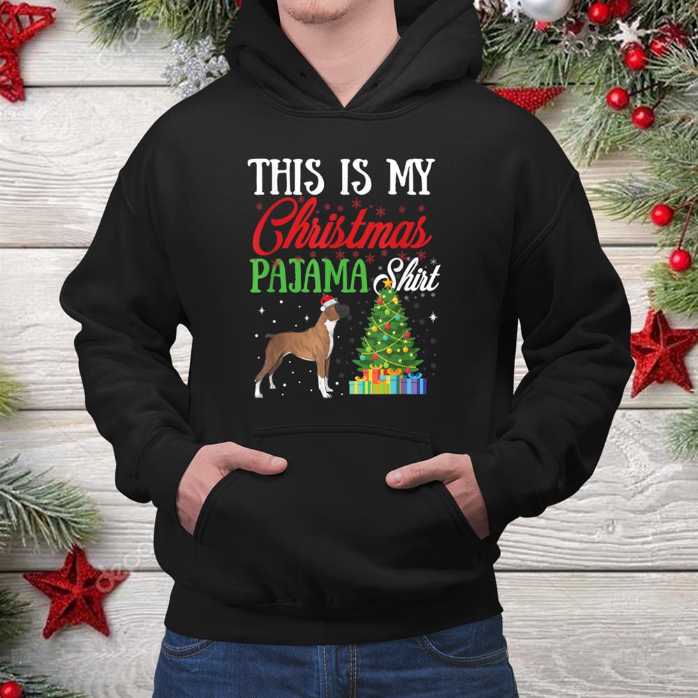 Boxer Dog This Is My Christmas Shirt Boxer Dog This Is My Christmas Shirt