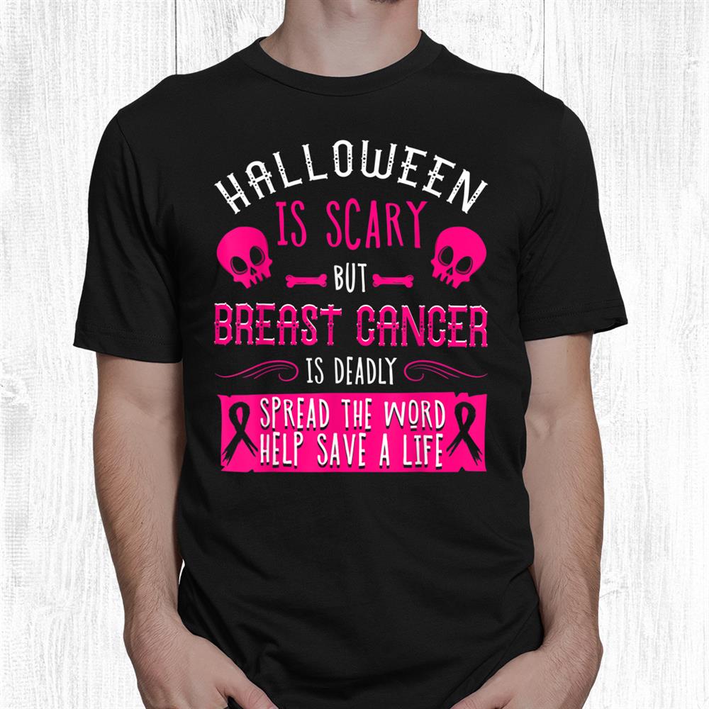 Breast Cancer Halloween Party Survivor Pink Skull Patient Shirt Breast Cancer Halloween Party Survivor Pink Skull Patient Shirt