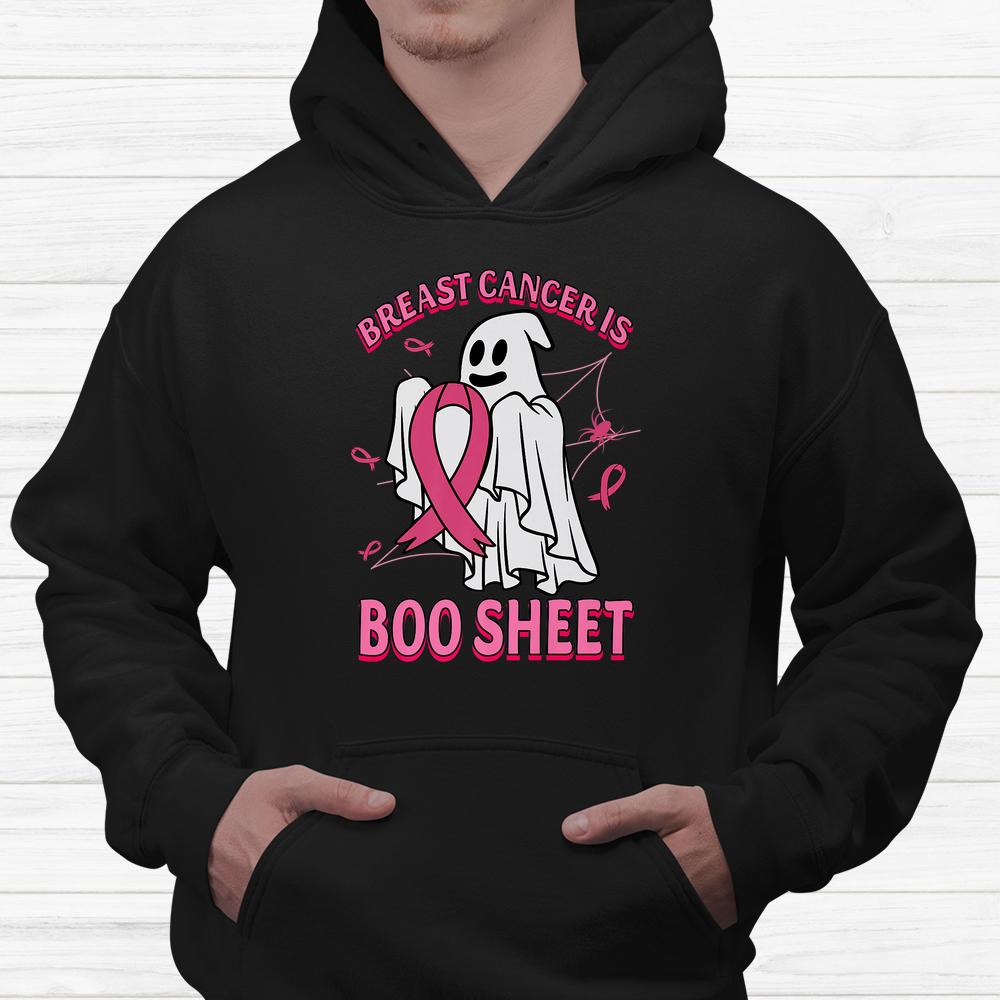 Breast Cancer Is Boo Sheet Ghost Halloween Breast Cancer Shirt Breast Cancer Is Boo Sheet Ghost Halloween Breast Cancer Shirt