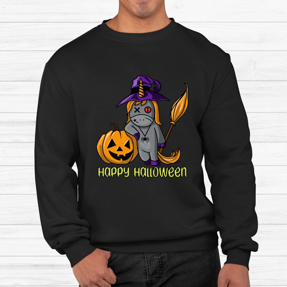 Bright Unicorn Halloween Voodoo Witch Pumpkin Jackolantern Shirt Bright Unicorn Halloween Voodoo Witch Pumpkin Jackolantern Shirt