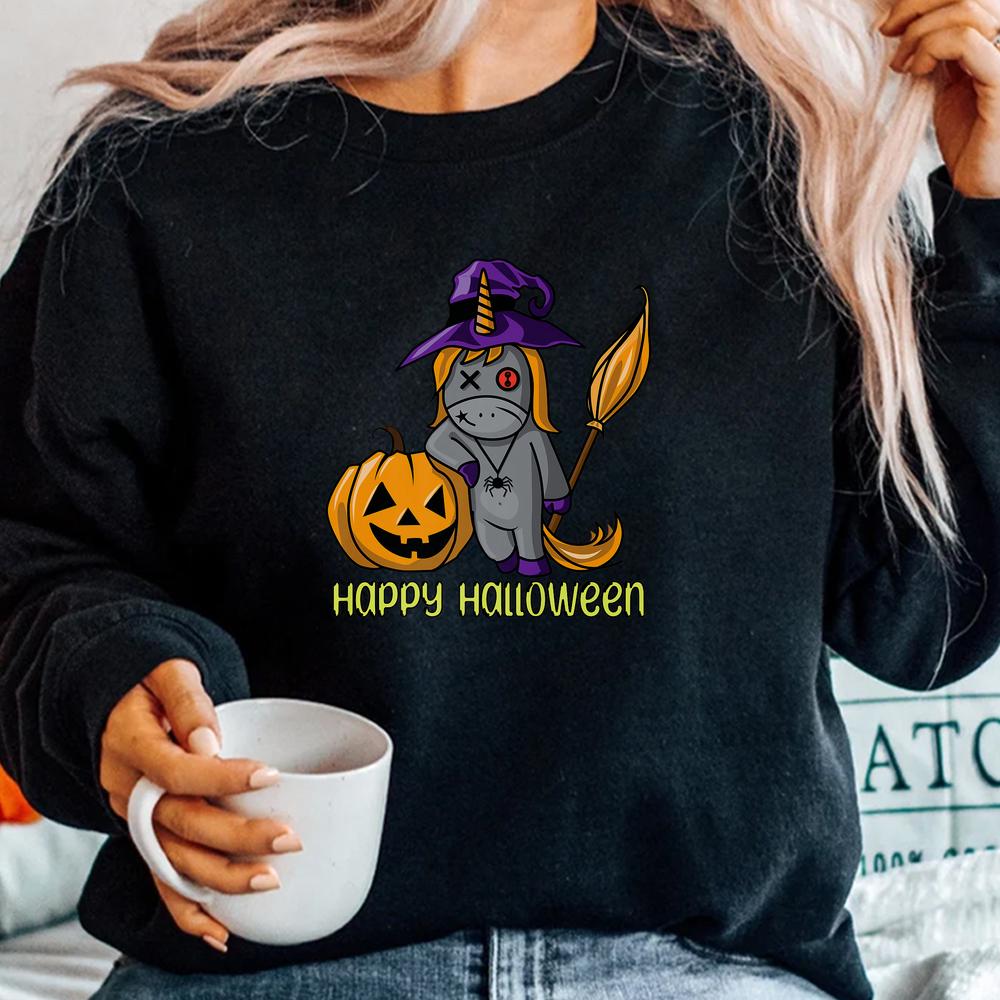 Bright Unicorn Halloween Voodoo Witch Pumpkin Jackolantern Shirt Bright Unicorn Halloween Voodoo Witch Pumpkin Jackolantern Shirt