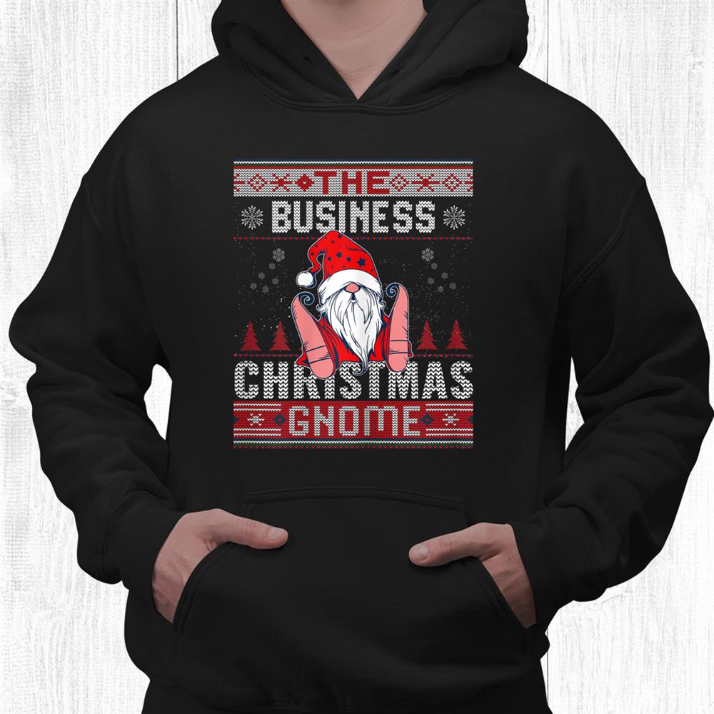 Business Christmas Gnome Matching Family Ugly Shirt Business Christmas Gnome Matching Family Ugly Shirt