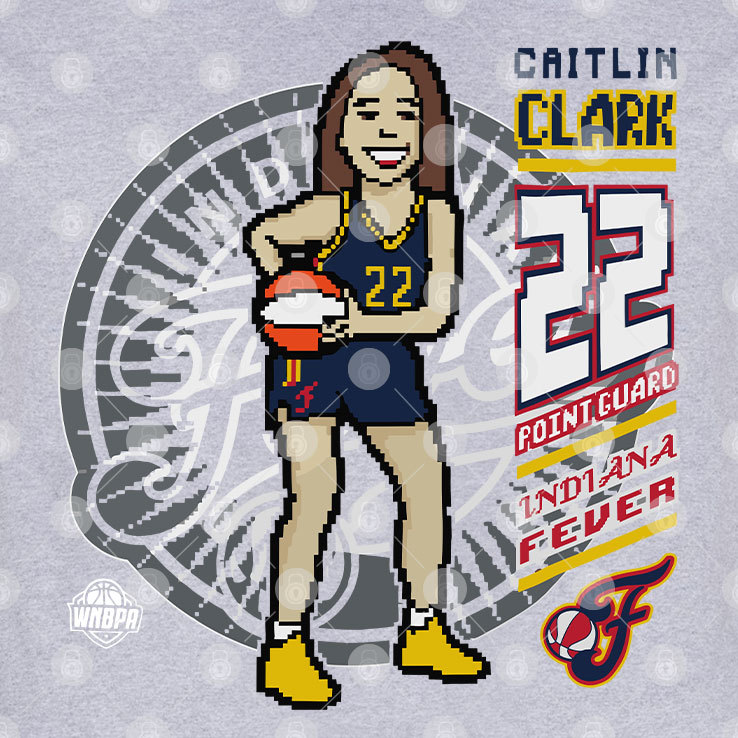 Caitlin Clark Indiana Fever Point Guard T Shirt Caitlin Clark Indiana Fever Point Guard T Shirt
