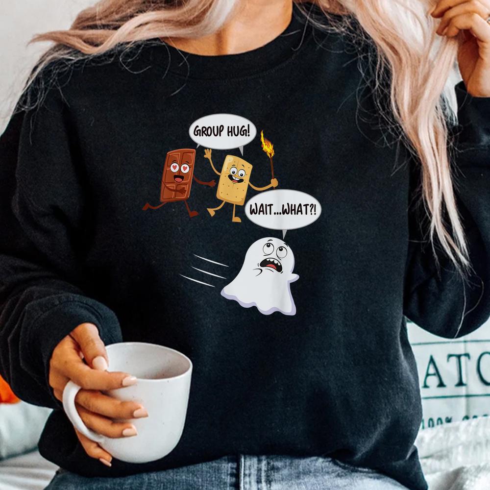 Camping Smores Smores Marshmallow Ghost Halloween Shirt Camping Smores Smores Marshmallow Ghost Halloween Shirt