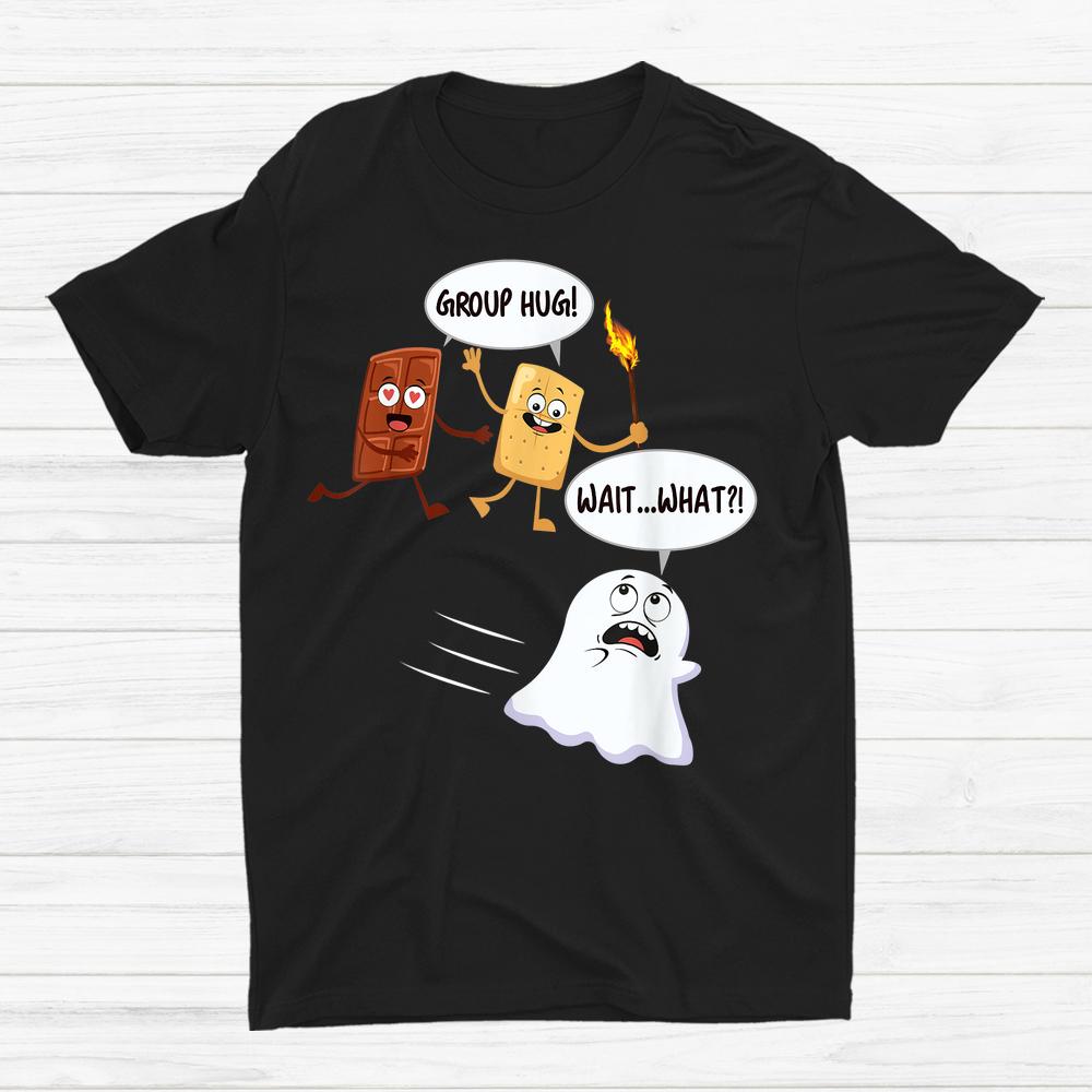 Camping Smores Smores Marshmallow Ghost Halloween Shirt Camping Smores Smores Marshmallow Ghost Halloween Shirt