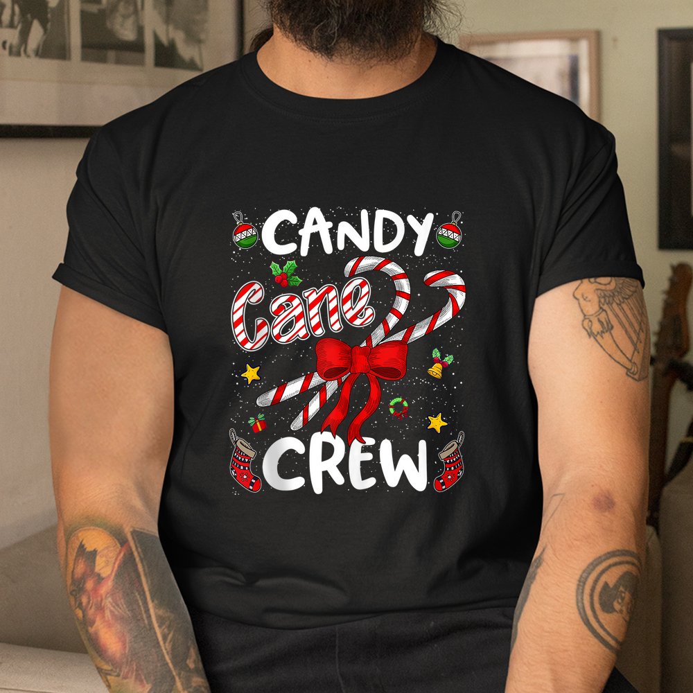 Candy Cane Crew Christmas Sweets Family Matching Shirt Candy Cane Crew Christmas Sweets Family Matching Shirt