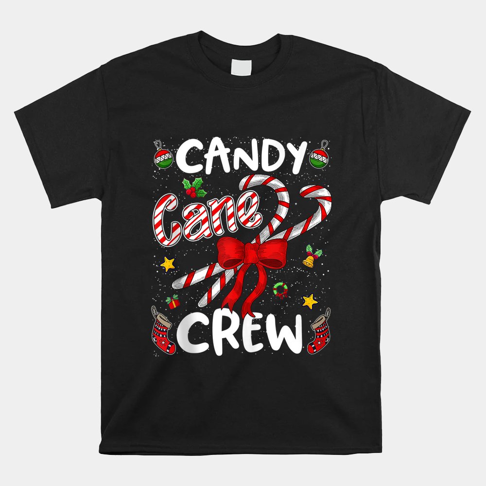 Candy Cane Crew Christmas Sweets Family Matching Shirt Candy Cane Crew Christmas Sweets Family Matching Shirt