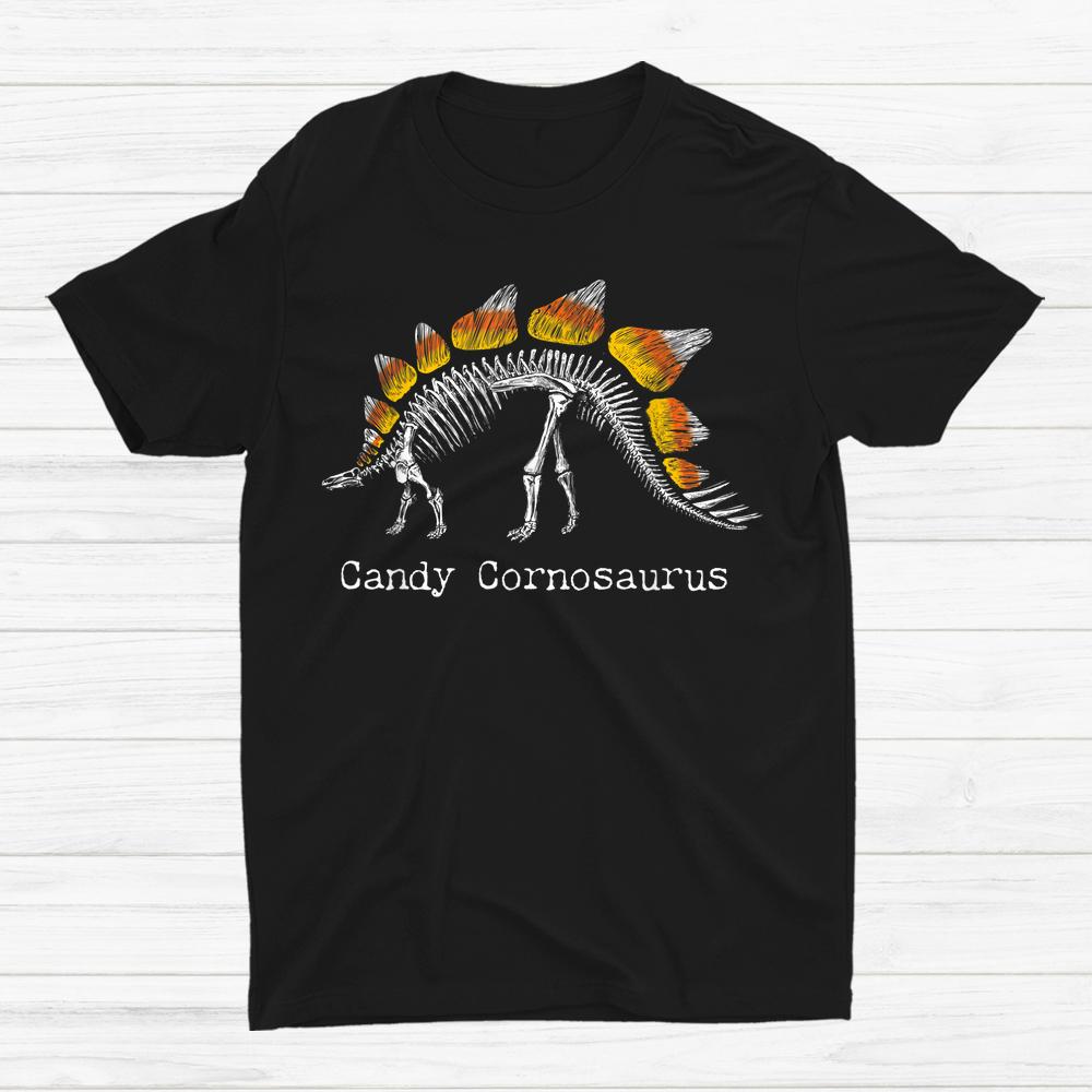 Candy Corn Dinosaur Halloween Skeleton Cornosaurus Fun Cool Shirt Candy Corn Dinosaur Halloween Skeleton Cornosaurus Fun Cool Shirt