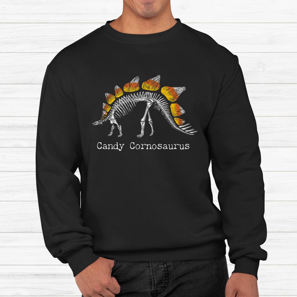 Candy Corn Dinosaur Halloween Skeleton Cornosaurus Fun Cool Shirt Candy Corn Dinosaur Halloween Skeleton Cornosaurus Fun Cool Shirt