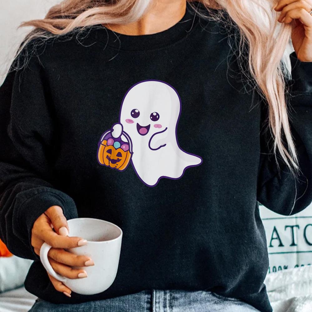 Candy Jack-o-lantern Sweet Ghost Halloween Shirt Candy Jack-o-lantern Sweet Ghost Halloween Shirt