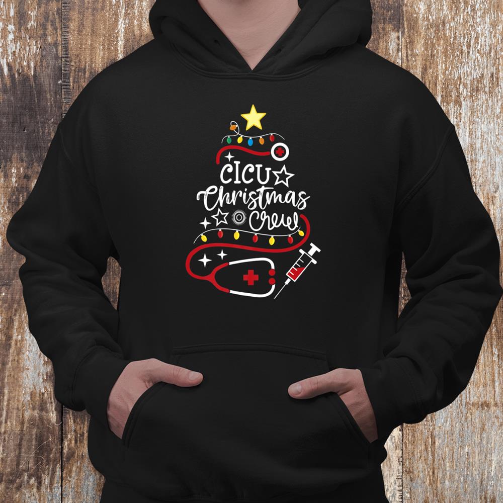 Cardiac Icu Nurse Ccu Techs Secretary Cicu Christmas Crew Shirt Cardiac Icu Nurse Ccu Techs Secretary Cicu Christmas Crew Shirt