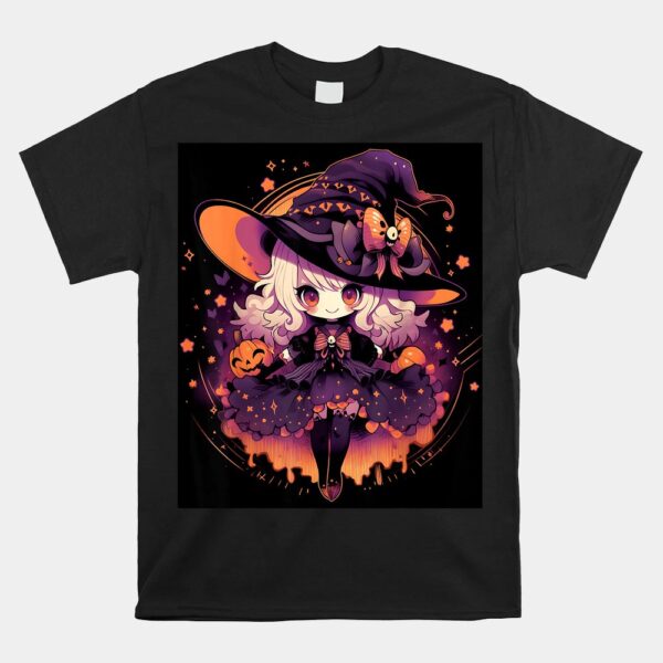 Casting Spells_ Captivating Halloween Witch Shirt