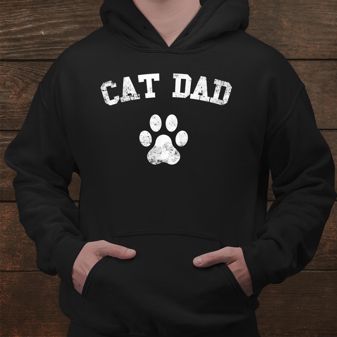 Cat Dad Christmas Birthday Funny Bes Shirt Cat Dad Christmas Birthday Funny Bes Shirt