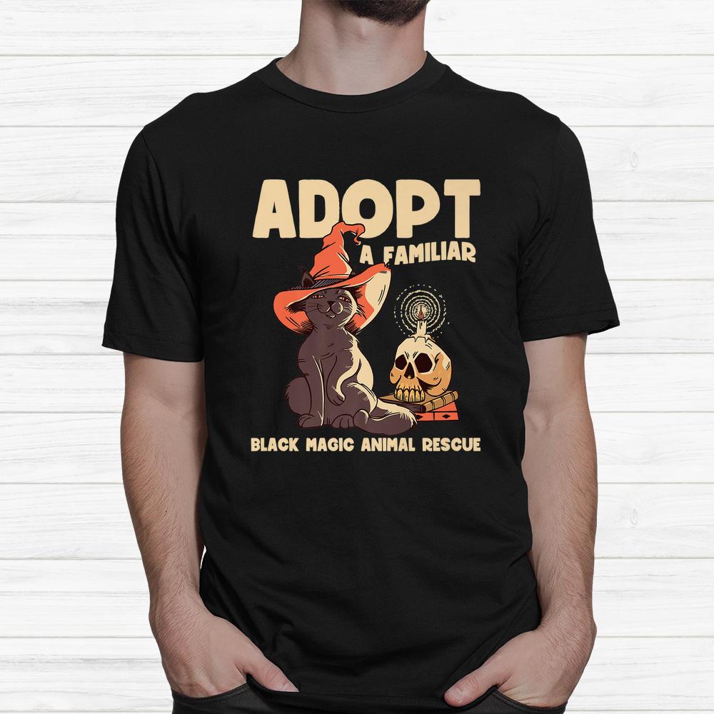 Cat Mom Animal Rescue Worker Cottagecore Halloween Shirt