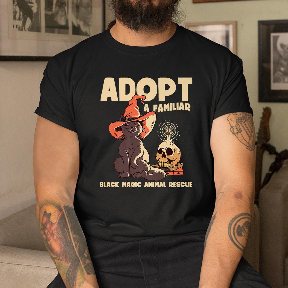 Cat Mom Animal Rescue Worker Cottagecore Halloween Shirt