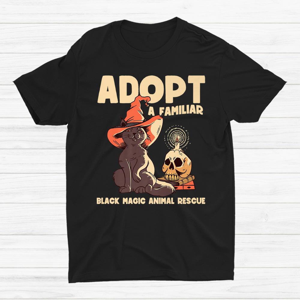 Cat Mom Animal Rescue Worker Cottagecore Halloween Shirt