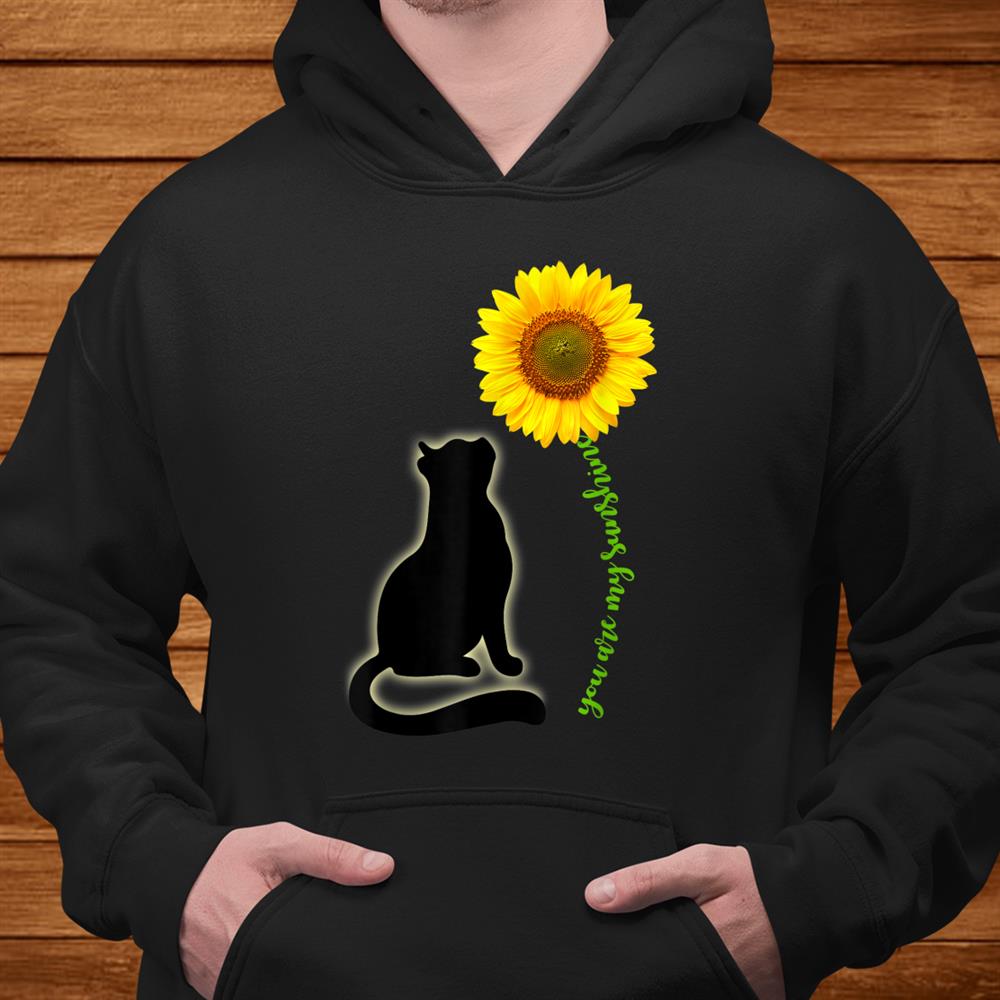 Cat You Are My Sunshine Sunflower Cats Lover Christmas Shirt Cat You Are My Sunshine Sunflower Cats Lover Christmas Shirt