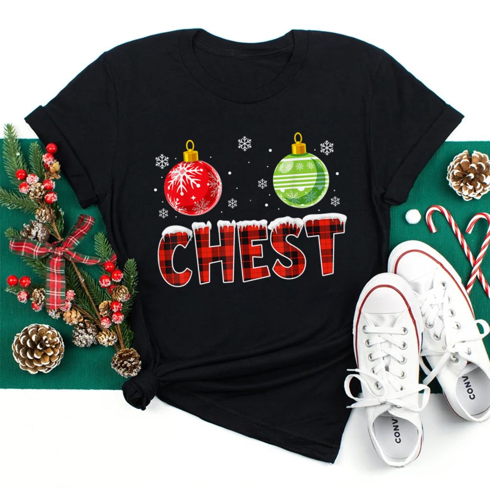 Chest Nuts Matching Chestnuts Christmas Couples Chest Shirt Chest Nuts Matching Chestnuts Christmas Couples Chest Shirt