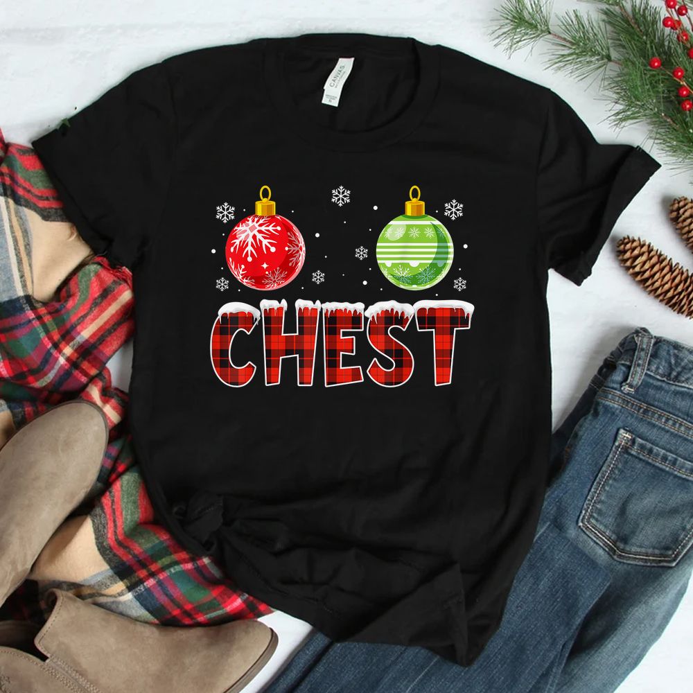 Chest Nuts Matching Chestnuts Christmas Couples Chest Shirt Chest Nuts Matching Chestnuts Christmas Couples Chest Shirt